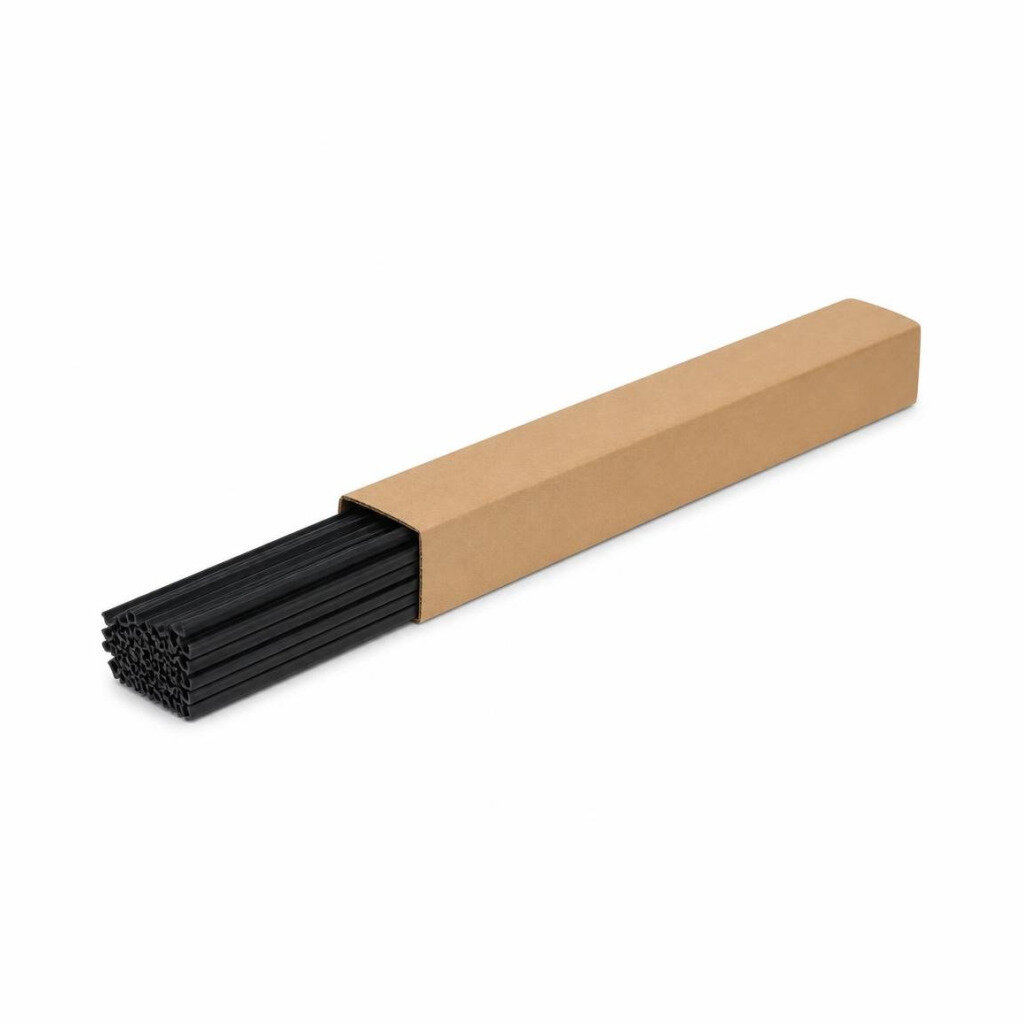 CYBERFLOR RP352 25 X 3 X 2700MM PVC 3MM PEDUCER PROFILE - MATTE BLACK (100PCS/CTN)