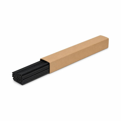 CYBERFLOR RP352 25 X 3 X 2700MM PVC 3MM PEDUCER PROFILE - MATTE BLACK (100PCS/CTN)