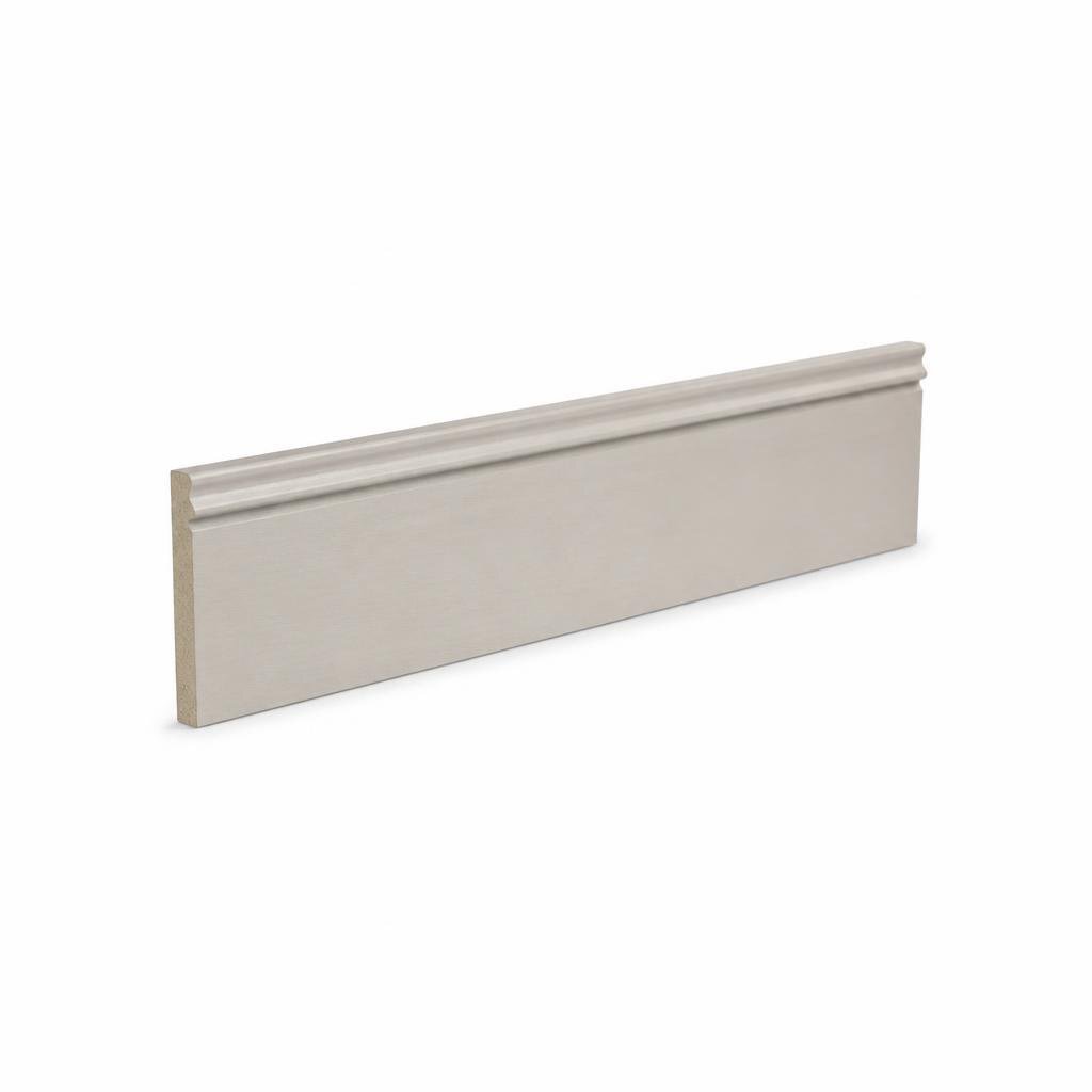 SHERA 12 X 100 X 3000MM SKIRT MODERN PROFILE SMOOTH - UNCO0LOURED