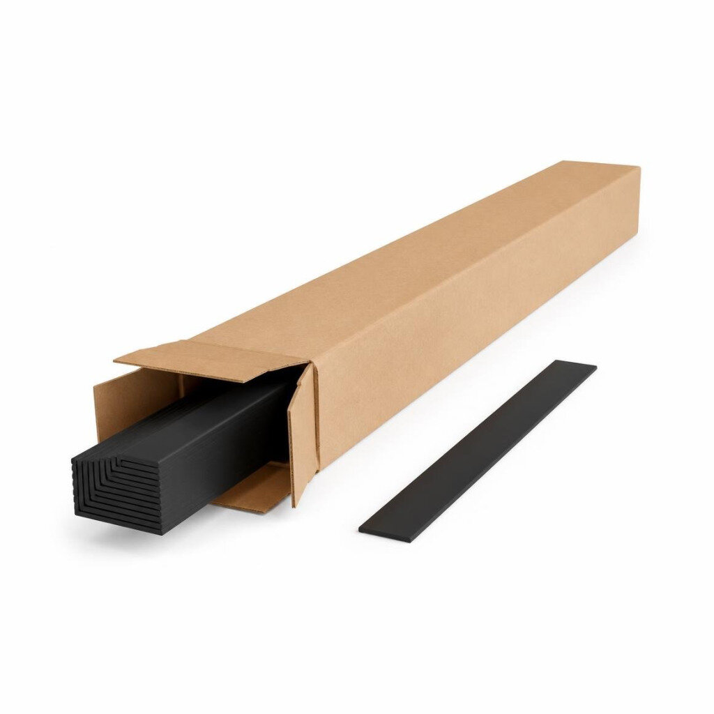 CYBERFLOR LLP3052 30 X 20 X 2700MM PVC LARGE L PROFILE - MATTE BLACK (100PCS/CTN)