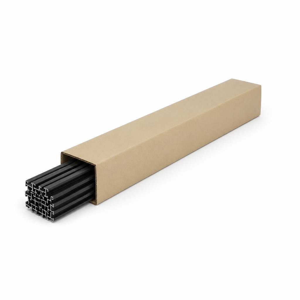 CYBERFLOR ATP15-05 15 X 3 X 2700MM ALUM. T PROFILE - BLACK (200PCS/CTN)
