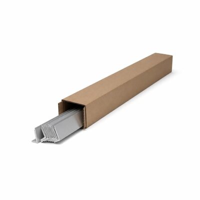 CYBERFLOR ALP4020-01 40 X 20 X 2700MM ALUM. L PROFILE - SILVER (80PCS/CTN)