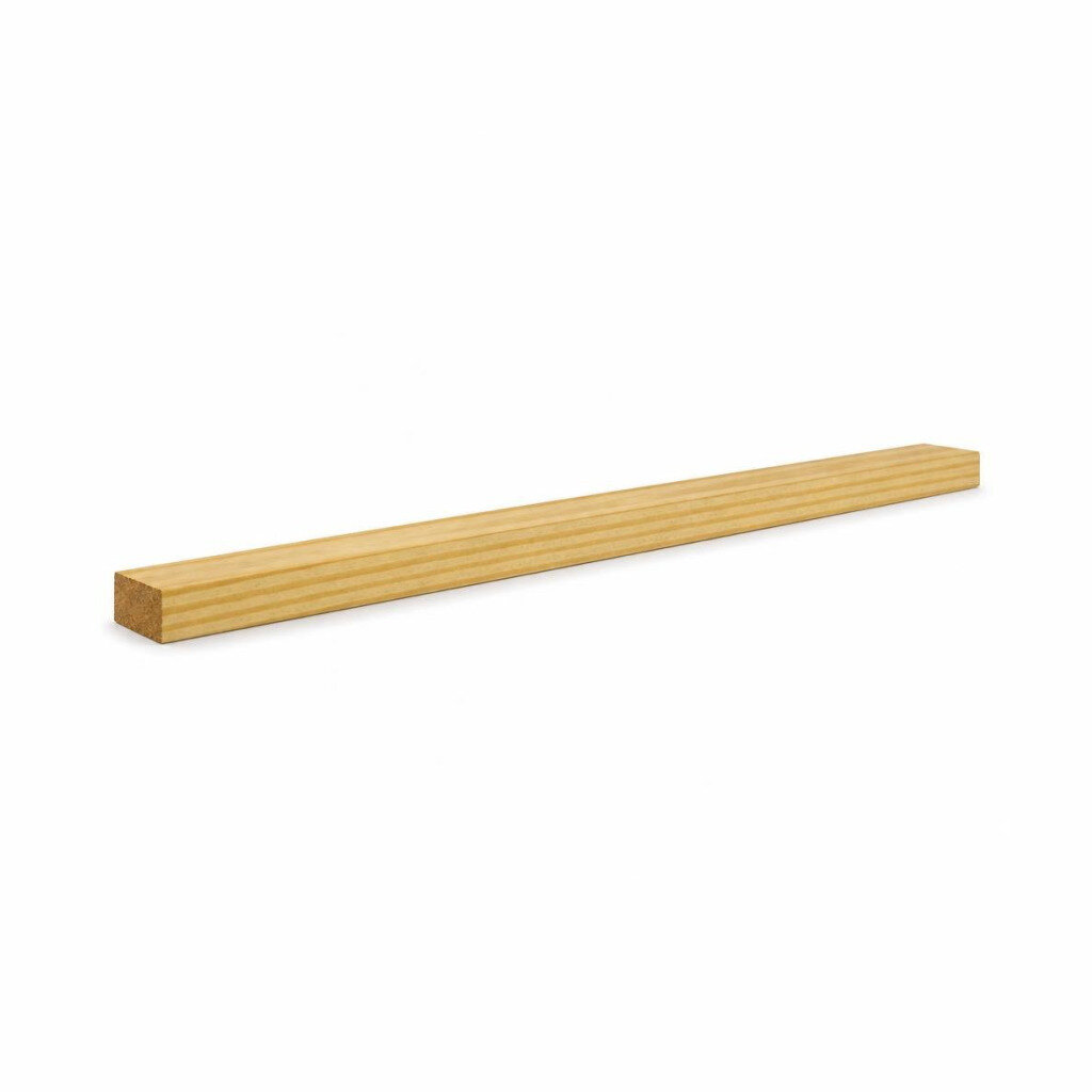 1 1/2" X 1/2" X 8FT SPIN RECT