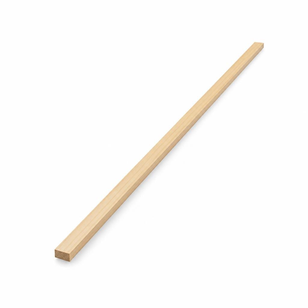 1/2" X 1 1/4" X 8FT SPIN RECT