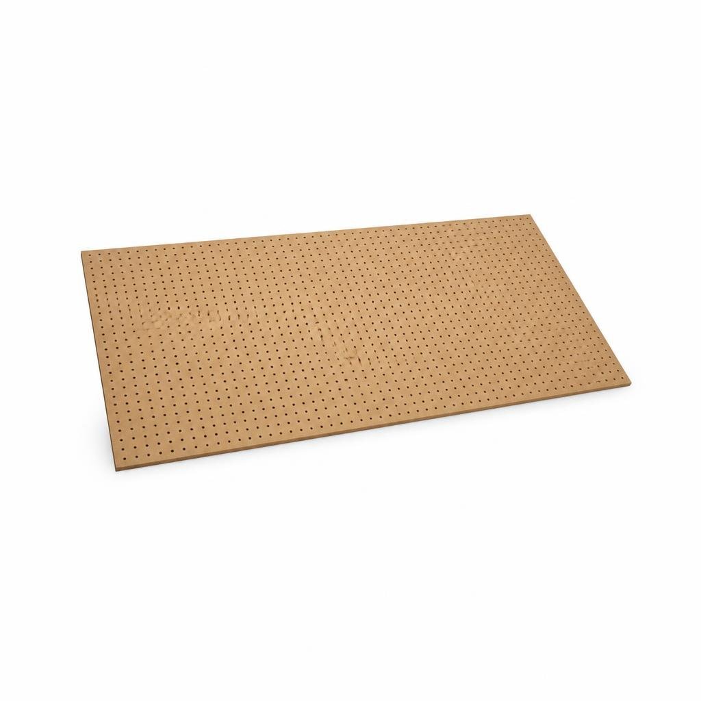 4FT X 8FT X 3.2MM HARDBOARD - HOLE