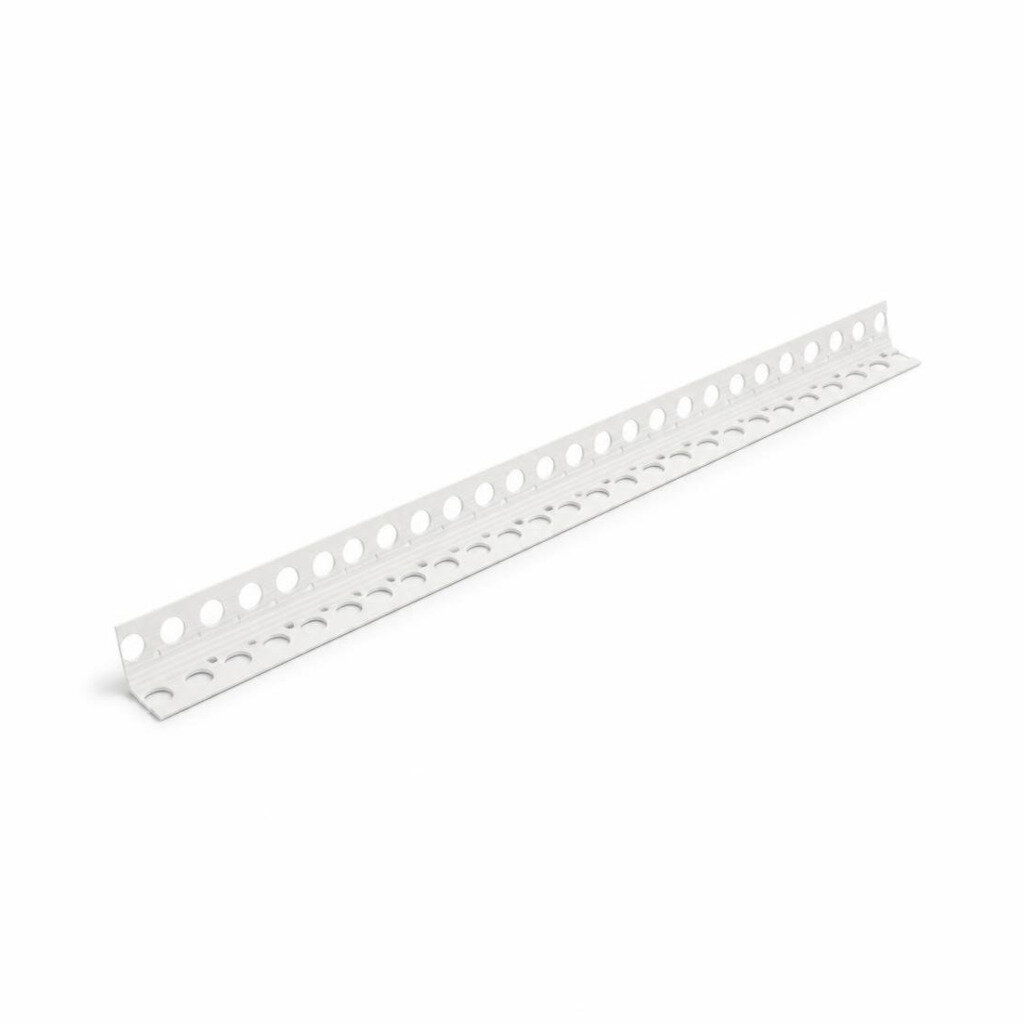 WD-03 X 2.2M PVC CORNER BEAD - WHITE