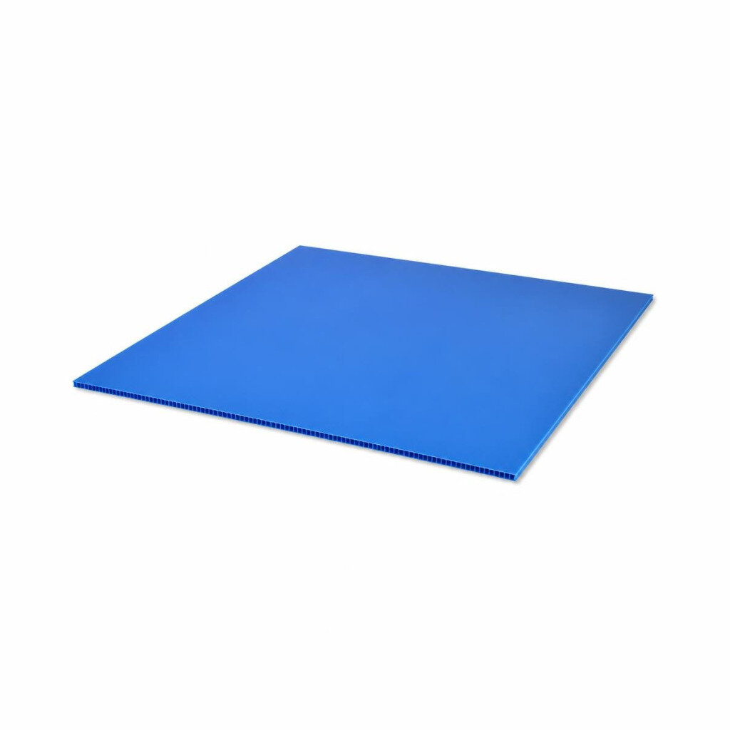 1360MM X 2440MM X 2MM PP HOLLOW BOARD - BLUE