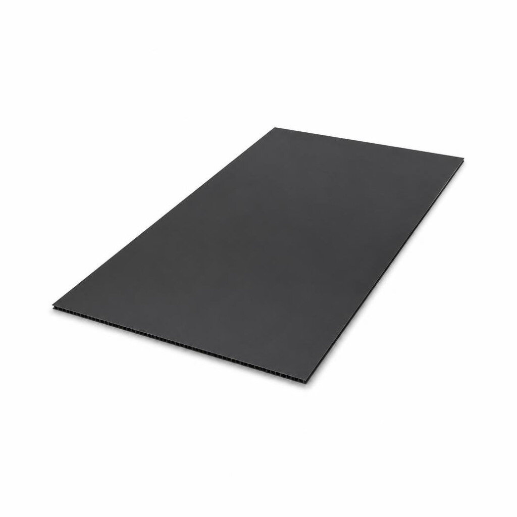 1360MM X 2440MM X 2MM PP HOLLOW BOARD - BLACK