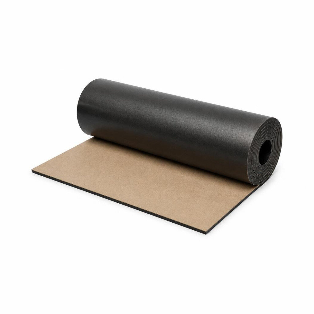 3/16" RUBBER SHEET W/LINING