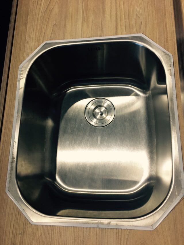 [LK-5144T] LANKEE STAINLESS STEEL 304 SINK UNDERMOUNT SINGLE BOWL SINK (HAND MADE)