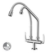 [TW-1941A] AIMER PILLAR SINK TAP PILLAR FLEXIBLE HOSE & SPOUT SINK TAP