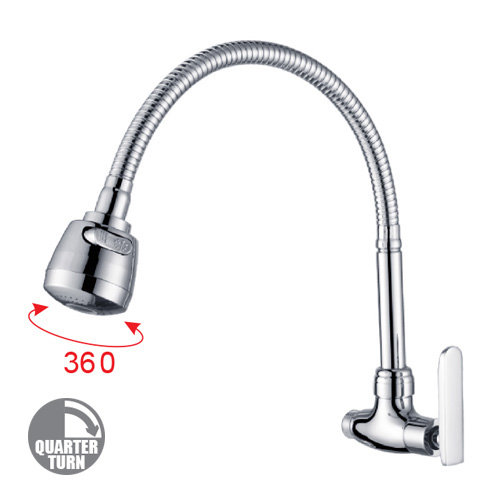 Aimer Flexible Hose Wall Sink Tap AMFC 3657H