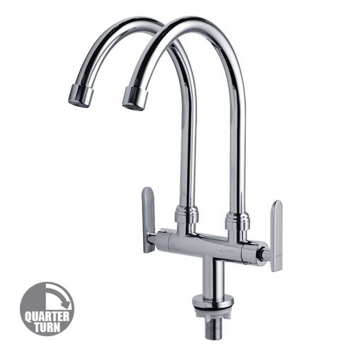 Aimer twins Spout Pillar Sink Tap AMFC 3660 C