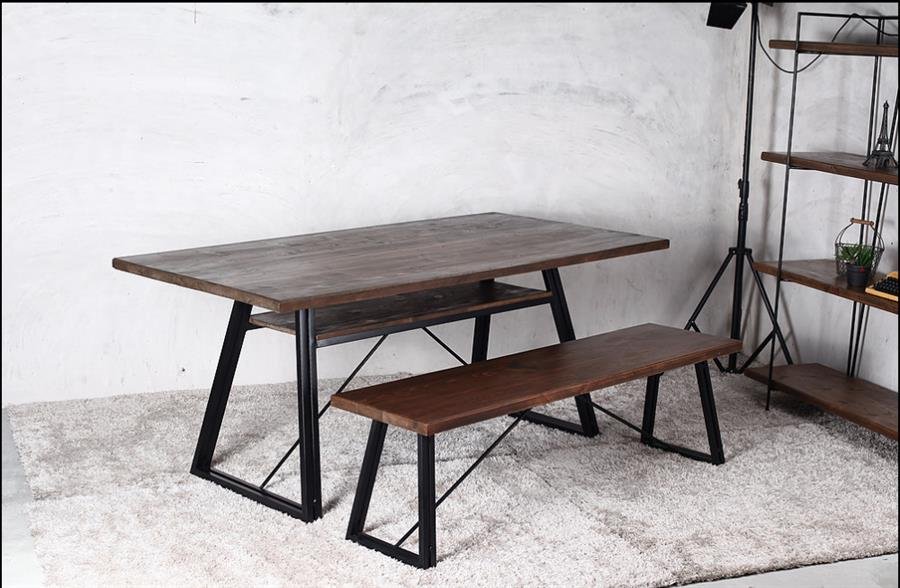 SINGOLA Dining Table Set (1 Table + 2 Bench) PRE-ORDER