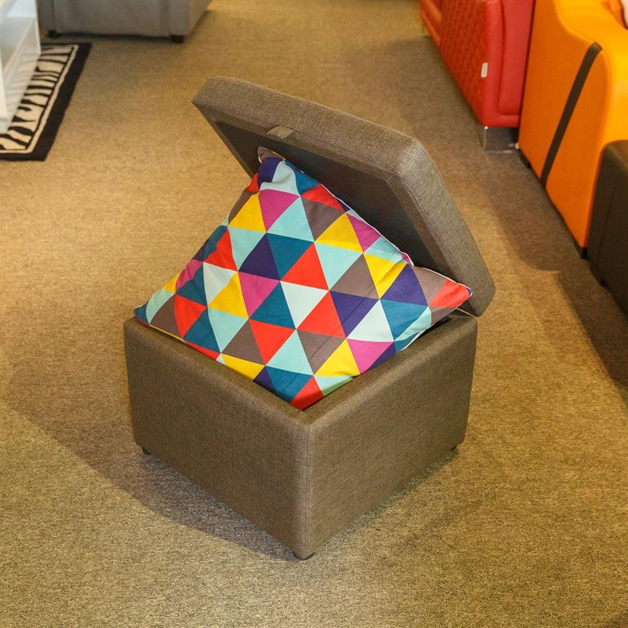 Stool with compartment