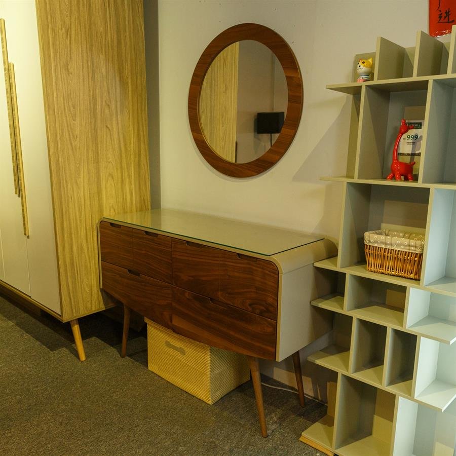 Matching Dressing Table + Mirror 99593-DTSC