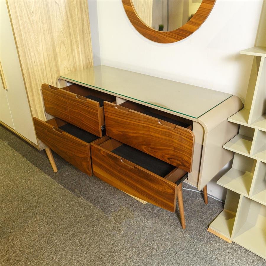 Matching Dressing Table + Mirror 99593-DTSC