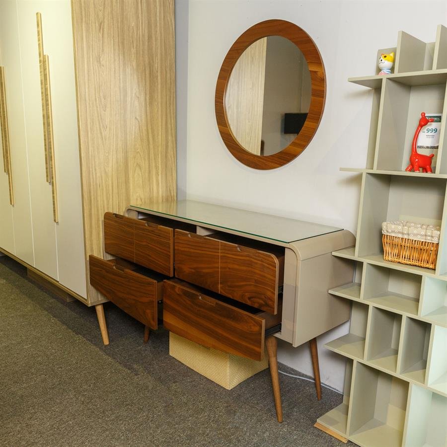 Matching Dressing Table + Mirror 99593-DTSC