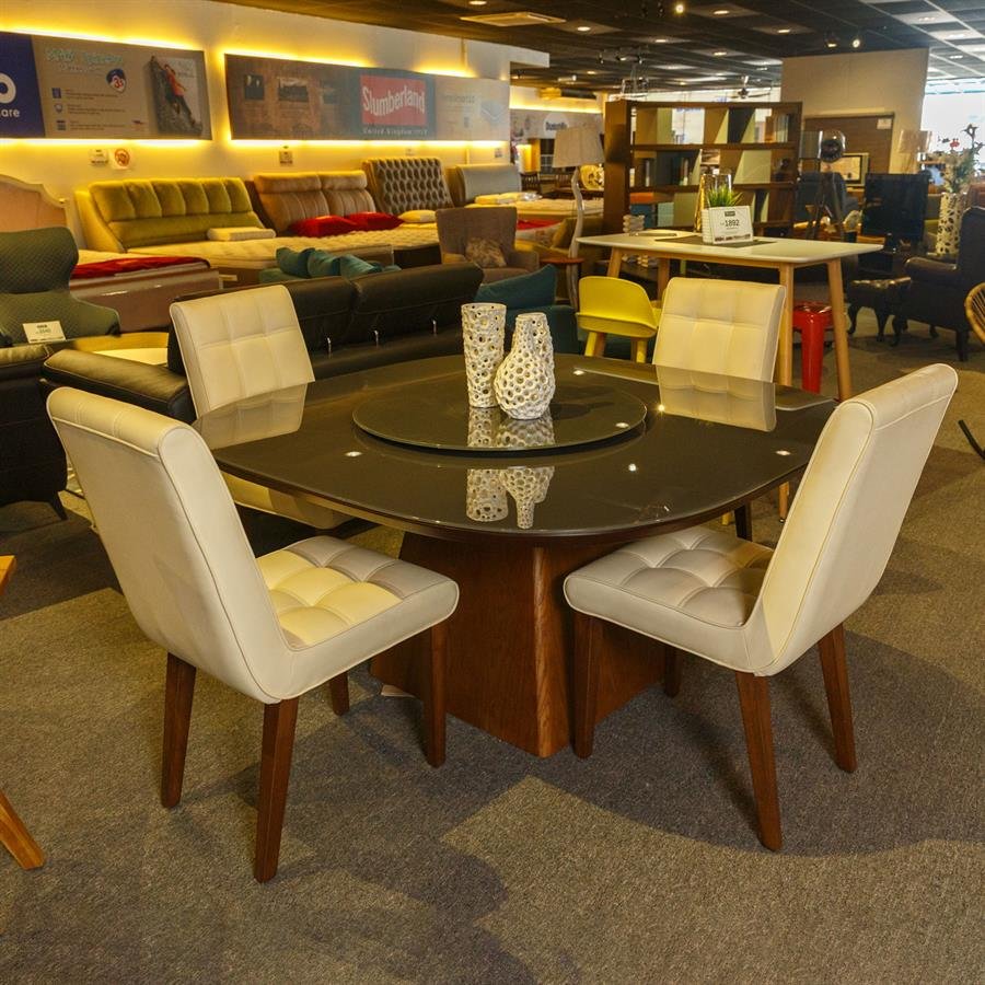 Marble 4 Seater Dining Set PWDT-105