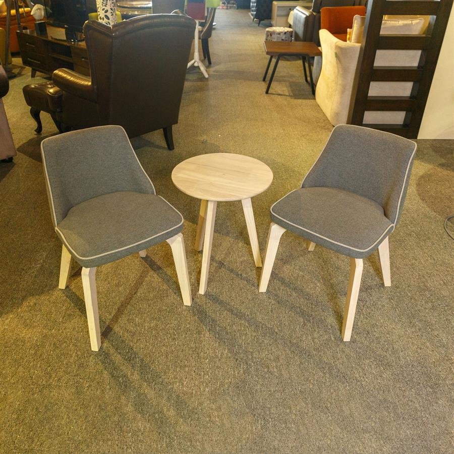 KENNEDY Coffee Table With Chair (1+2) KENNEDY - HL- 124002