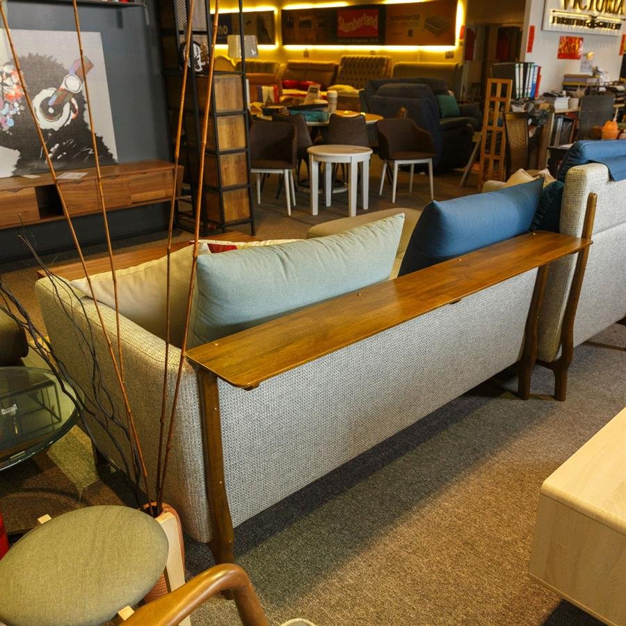 Designer Grey L-Shape Sofa