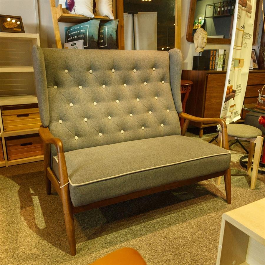 Designer Grey Lounge Chair IOI-508-2