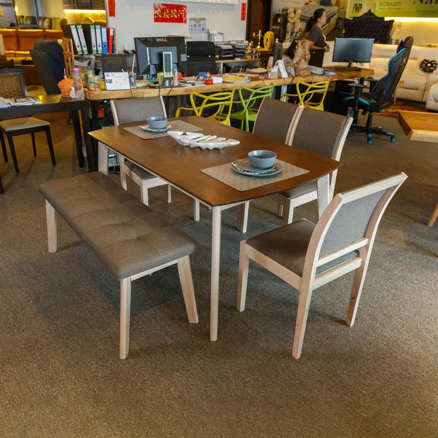 Armani Dining Set + 1 Bench