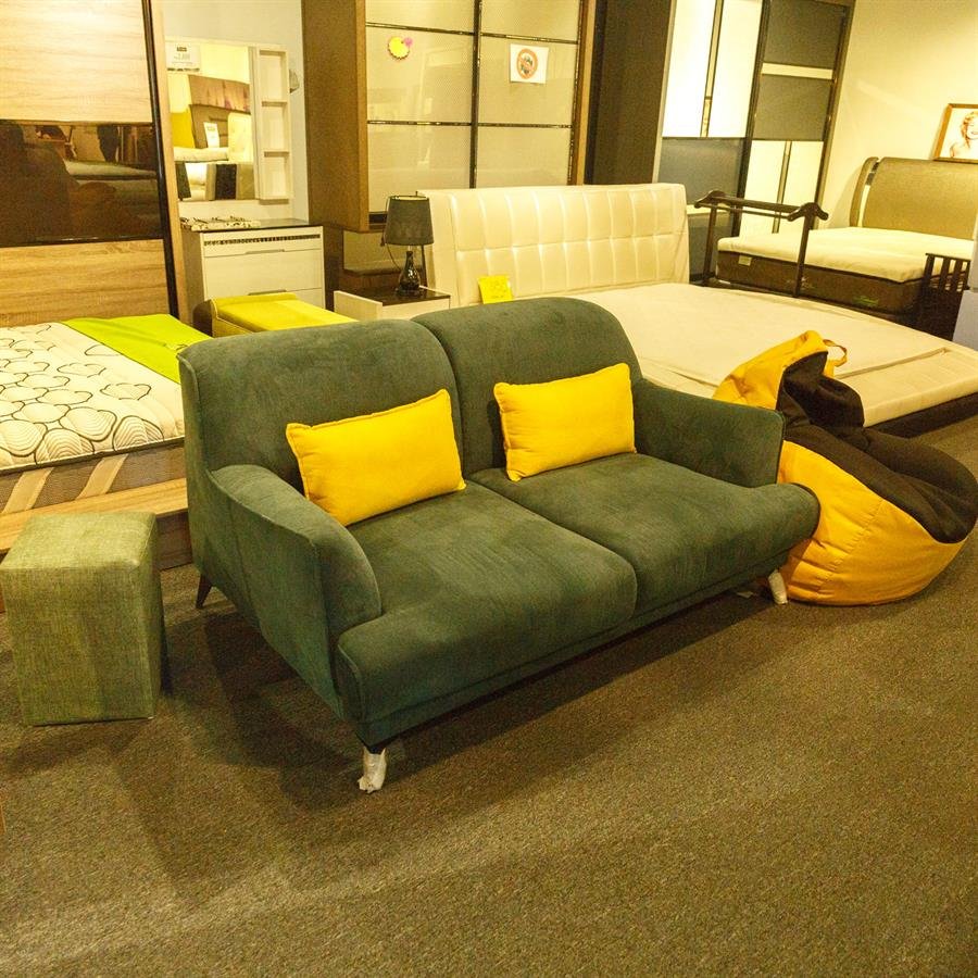 Vocassa 2 Seater Sofa + Stool ANX-H7010-2S ANX-H7012-ST