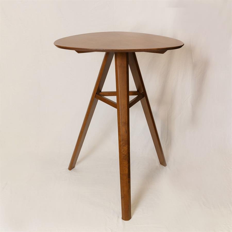 Brown Wooden Stool