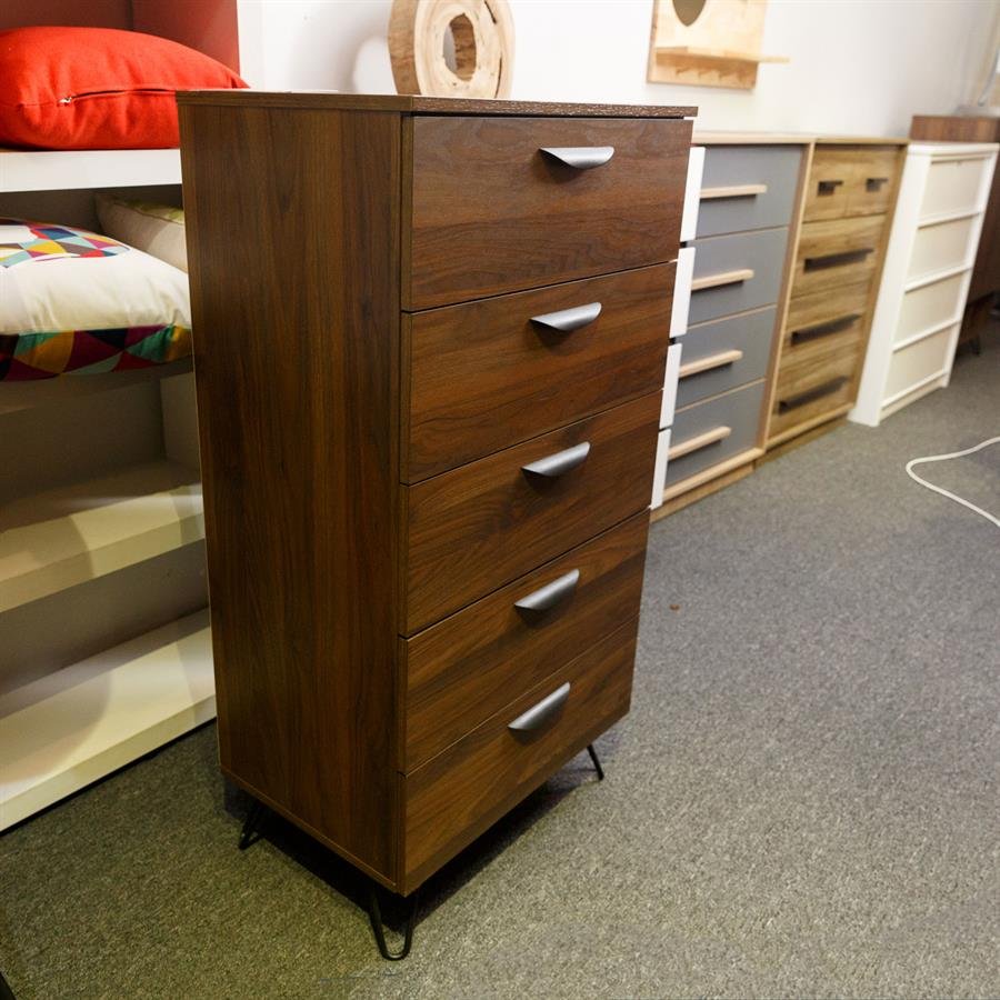 5 Tiers Brown Cabinet