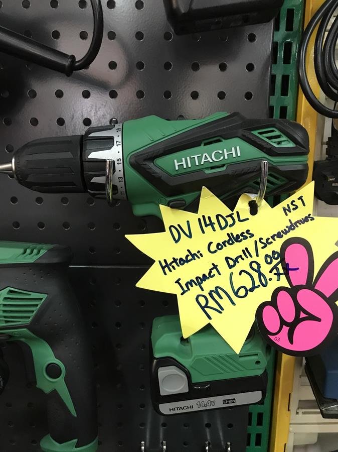 Hitachi Cordless Impact Drill