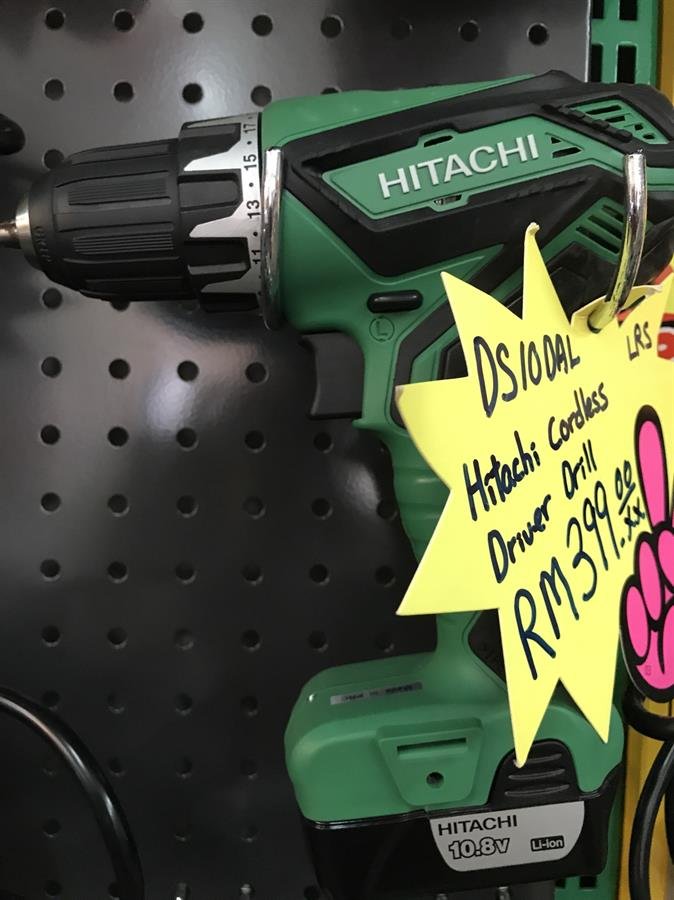 Hitachi Cordless Driver Drill