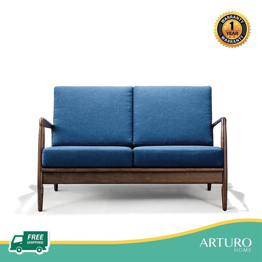 Arturo - Mourin 1 + 2 + 3 Seater Sofa Sofa Set/ Fabric Sofa/ Solid Wood Sofa/ Mid-century Design/ Retro Sofa/ FREE Shipping to West Malaysia