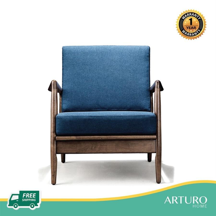 Arturo - Mourin 1 + 2 + 3 Seater Sofa Sofa Set/ Fabric Sofa/ Solid Wood Sofa/ Mid-century Design/ Retro Sofa/ FREE Shipping to West Malaysia