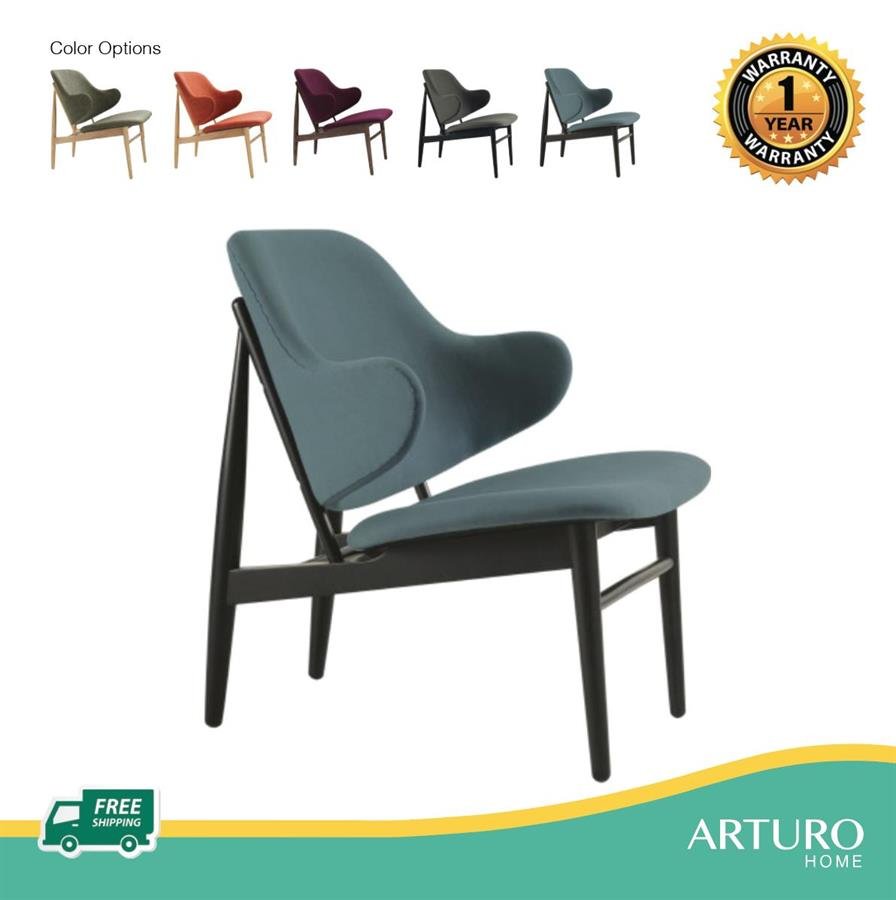 Arturo - Veronic Lounge Chair/ Arm Chair/ Solid Wood Chair (FREE Shipping to West Malaysia)