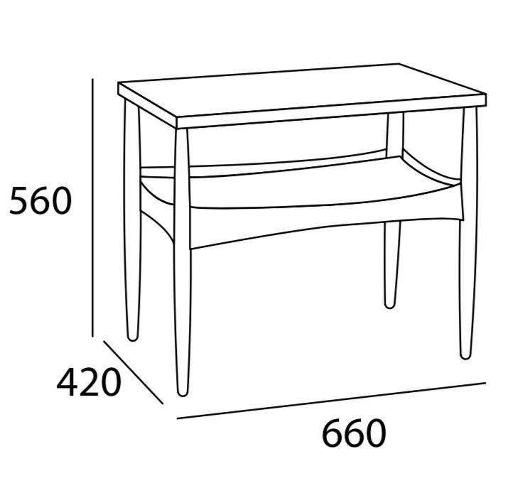 Arturo - Hobbit End Table/ Solid Wood Coffee Table/ Side Table/ Brown Table/ Black Table (FREE Shipping to West Malaysia)