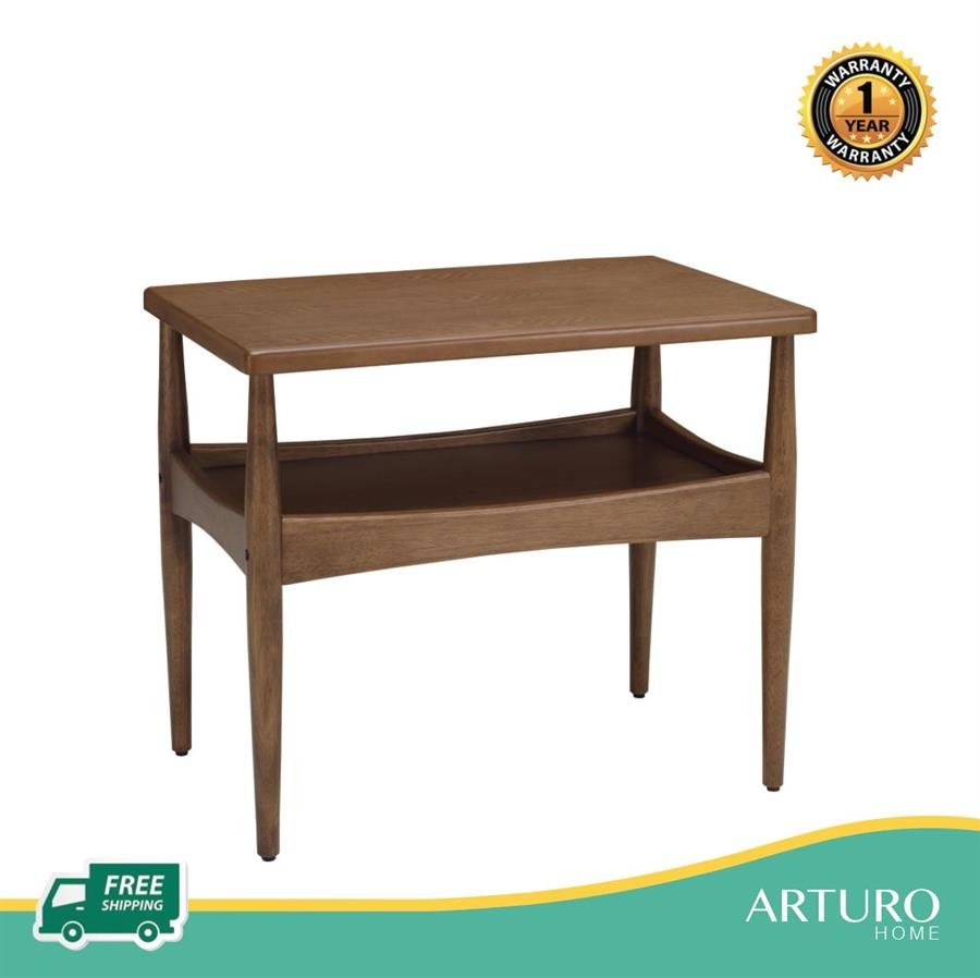 Arturo - Hobbit End Table/ Solid Wood Coffee Table/ Side Table/ Brown Table/ Black Table (FREE Shipping to West Malaysia)