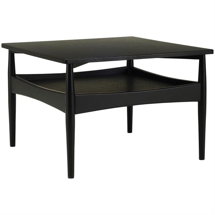 Arturo - Hobbit Square Coffee Table/ Solid Wood Coffee Table/ Square Table/ Brown Table/ Black Table (FREE Shipping to West Malaysia)