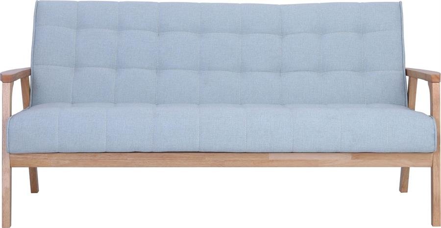 Arturo - Tucson 2 + 3 Seater Sofa + Coffee Table Set + FREE Guardsman Touch-up Kit/ Solid Wood/ Black Synthetic Leather/ Blue Fabric Sofa/ Brown Fabric Sofa (Free Shipping to West Malaysia)