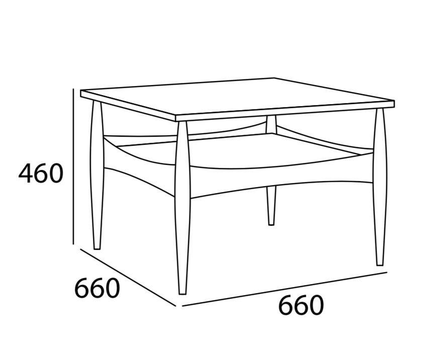 Arturo - Hobbit Square Coffee Table/ Solid Wood Coffee Table/ Square Table/ Brown Table/ Black Table (FREE Shipping to West Malaysia)