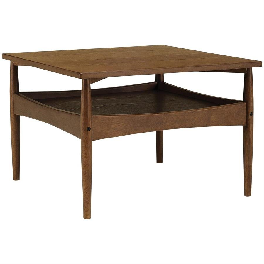 Arturo - Hobbit Square Coffee Table/ Solid Wood Coffee Table/ Square Table/ Brown Table/ Black Table (FREE Shipping to West Malaysia)