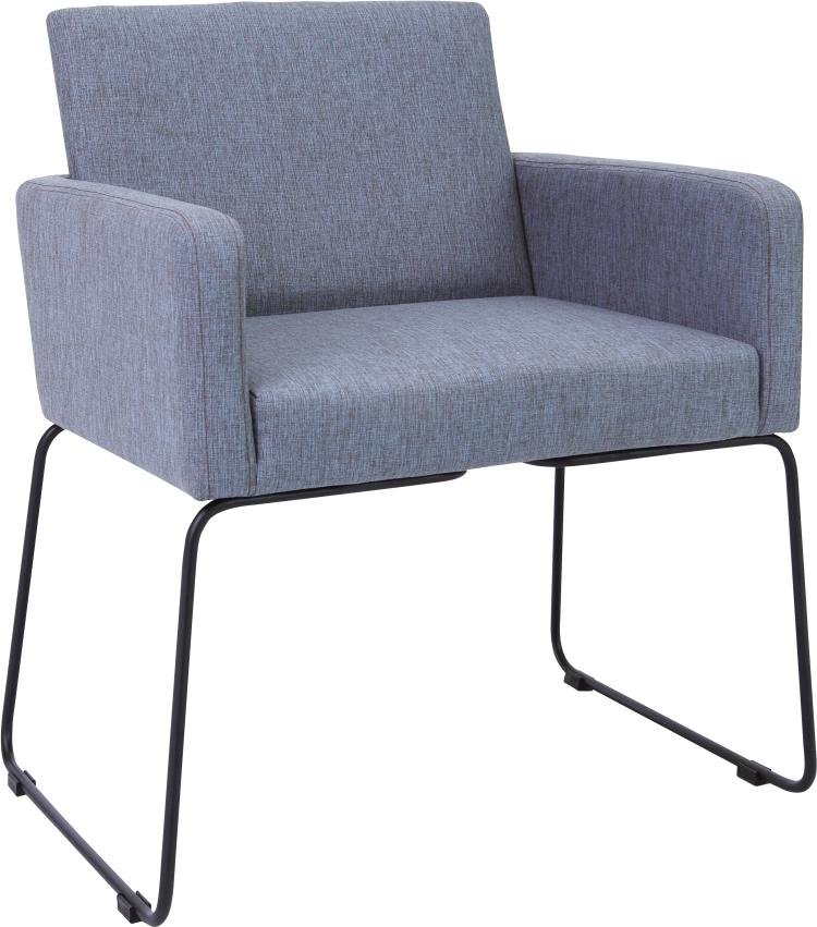 Arturo - Delma Dining Chair with Arm Rest (set of 2)/ Arm Chair/ Fabric Chair (FREE Shipping to West Malaysia)