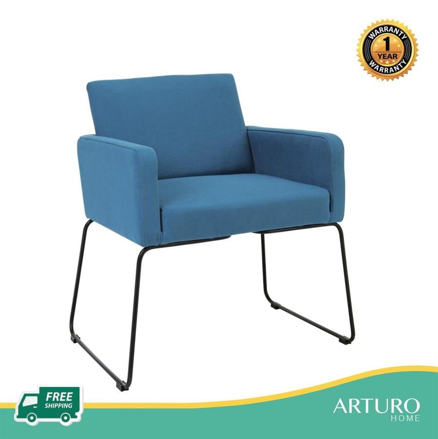 Arturo - Delma Dining Chair with Arm Rest (set of 2)/ Arm Chair/ Fabric Chair (FREE Shipping to West Malaysia)