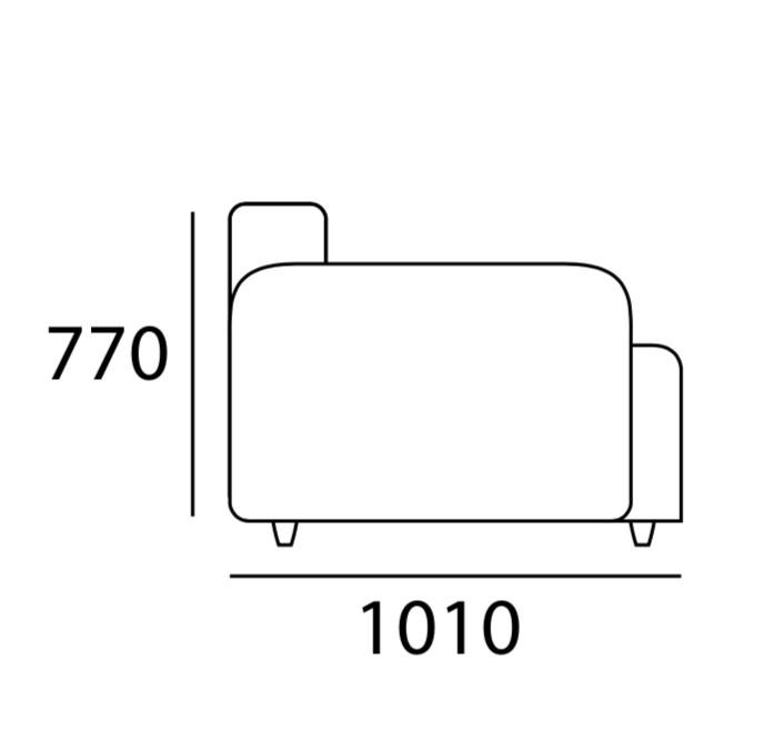 Arturo - Polo 2-Seater Sofa/ Love Seat/ Fabric Sofa/ Twin Seater Sofa (FREE Shipping to West Malaysia)