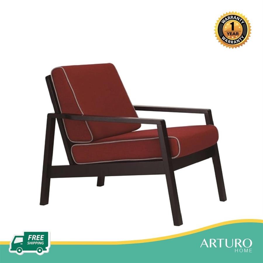 Arturo - Latio Lounge Chair/ Single Seater Sofa/ Arm Chair/ Solid Wood Chair/ Modern Chair (FREE Shipping to West Malaysia)