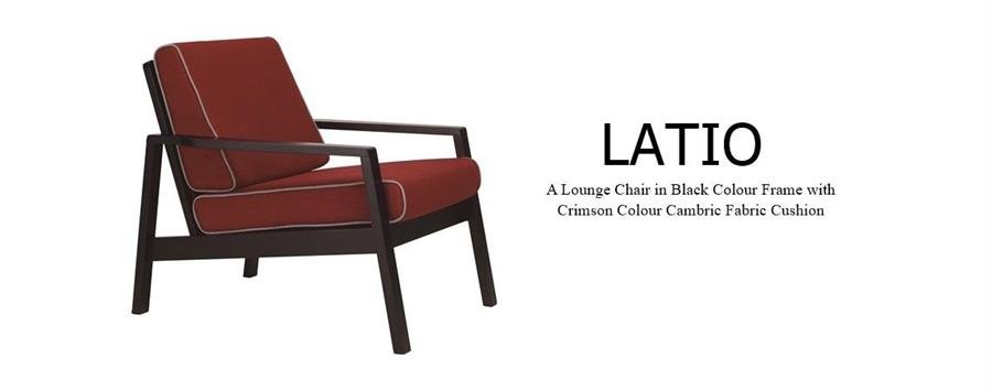 Arturo - Latio Lounge Chair/ Single Seater Sofa/ Arm Chair/ Solid Wood Chair/ Modern Chair (FREE Shipping to West Malaysia)