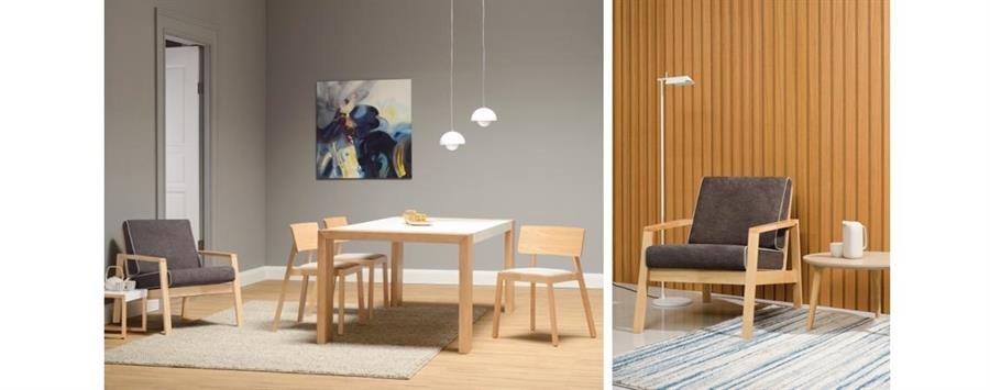 Arturo - Latio Lounge Chair/ Single Seater Sofa/ Arm Chair/ Solid Wood Chair/ Modern Chair (FREE Shipping to West Malaysia)