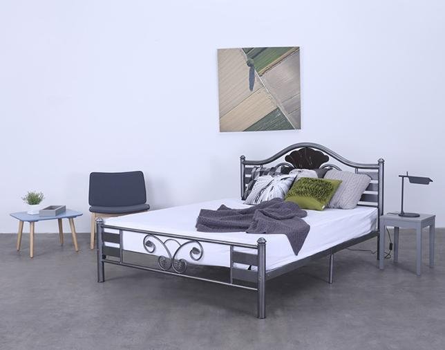 Arturo - Kinta Queen Size Bed/ Powder Coated Metal Bed/ Classic Bed Frame./ Antique Bed Frame (FREE Shipping to West Malaysia)