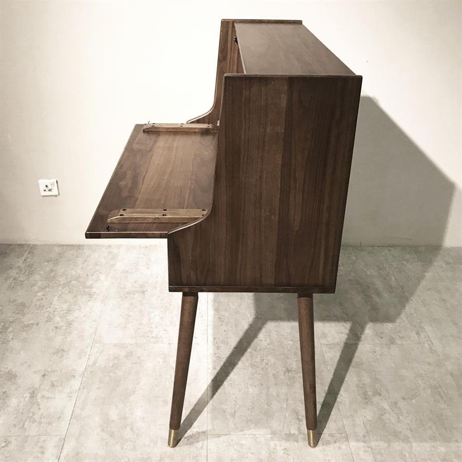 Arturo - Liam Fall-front Desk /Writing Desk/ Writing Table/ Mid-century Desk/ Study Desk (FREE Shipping to West Malaysia)