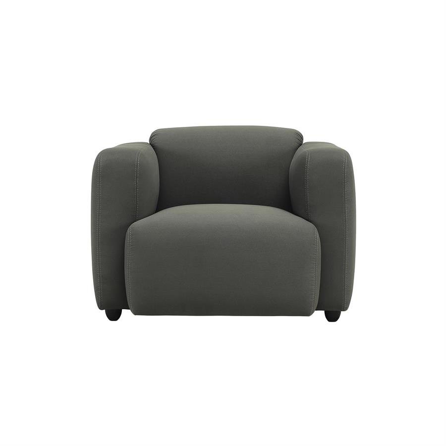 Arturo - Polo 1 seater Sofa/ Single Seater Sofa/ Arm Chair/ Fabric Arm Chair (FREE Shipping to West Malaysia)